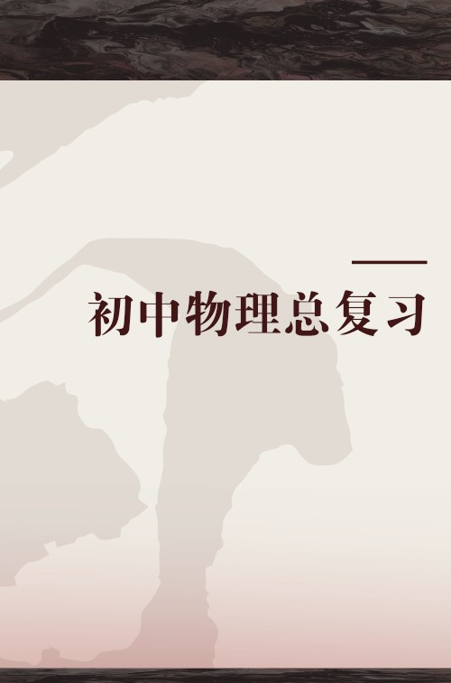 初中物理总复习