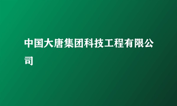 中国大唐集团科技工程有限公司