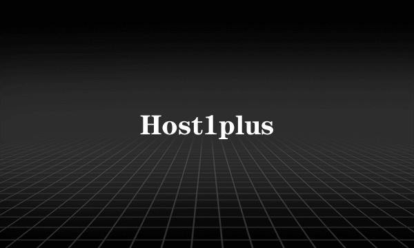 Host1plus