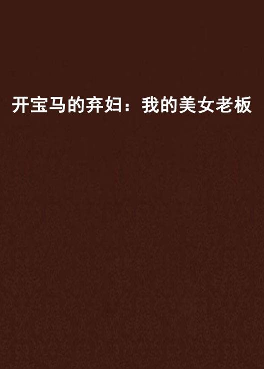 开宝马的弃妇：我的美女老板