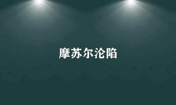 摩苏尔沦陷