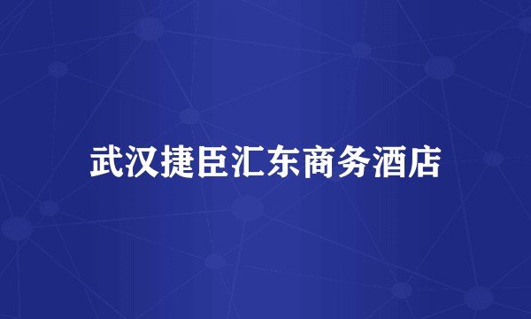 武汉捷臣汇东商务酒店