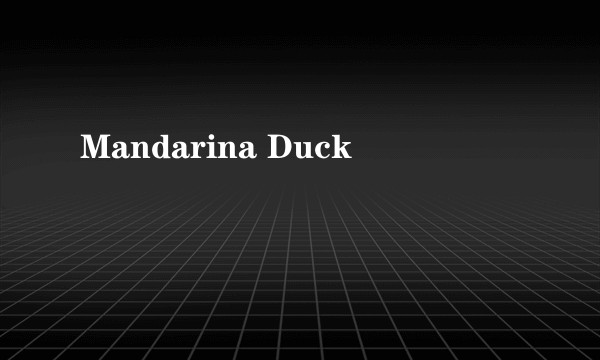 Mandarina Duck
