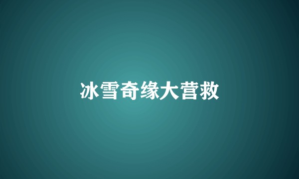 冰雪奇缘大营救