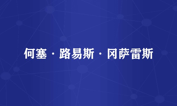 何塞·路易斯·冈萨雷斯