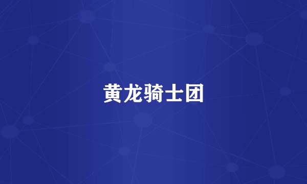 黄龙骑士团