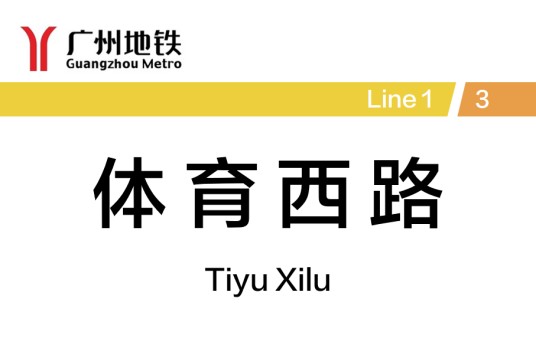体育西路站