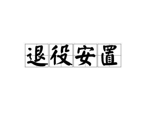 退役安置
