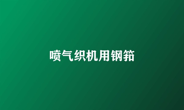 喷气织机用钢筘