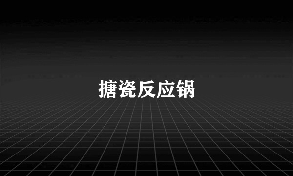 搪瓷反应锅