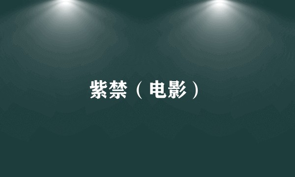 紫禁（电影）