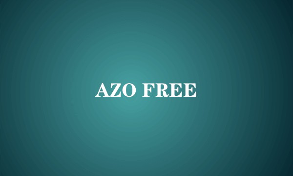 AZO FREE