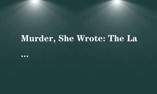 Murder, She Wrote: The Last Free Man