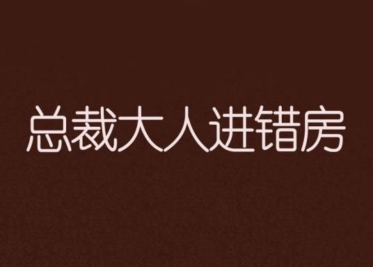总裁大人进错房