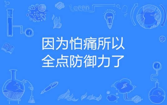 因为怕痛所以全点防御力了