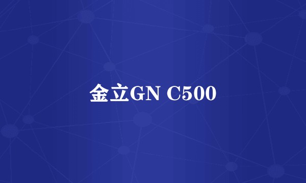 金立GN C500