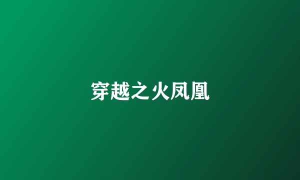 穿越之火凤凰