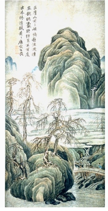 庐山图(东晋顾恺之画作)