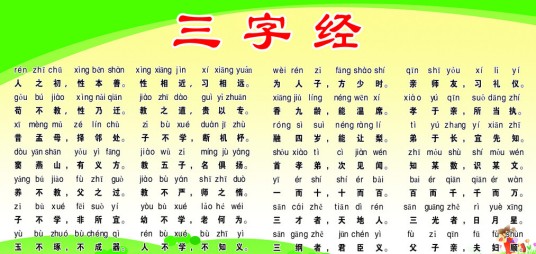 三字经（温信子编撰女子教育读物）