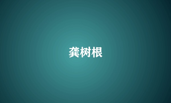 龚树根