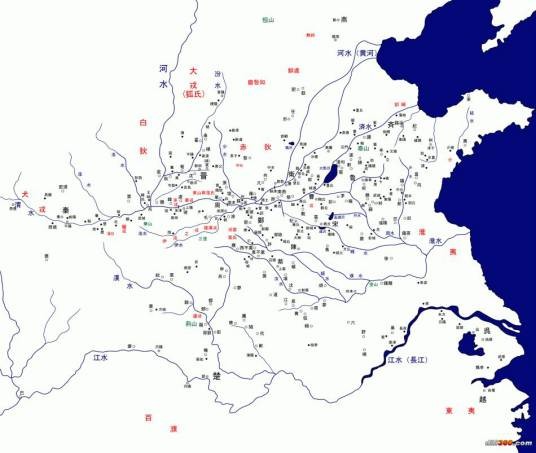 先秦行政区划