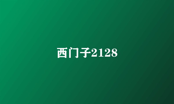 西门子2128