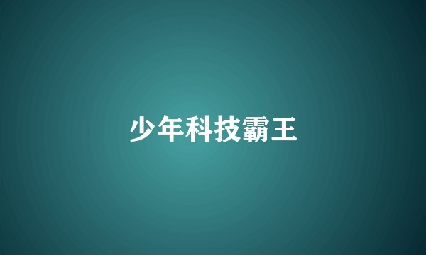 少年科技霸王