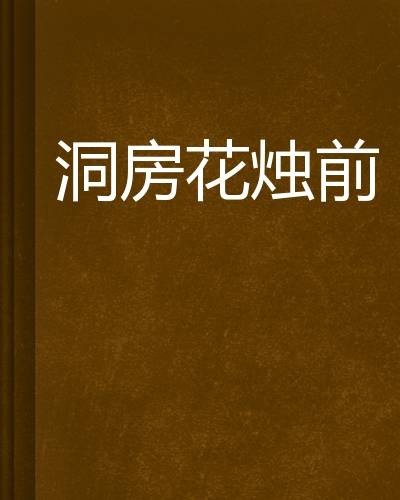 洞房花烛前