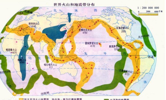地震带