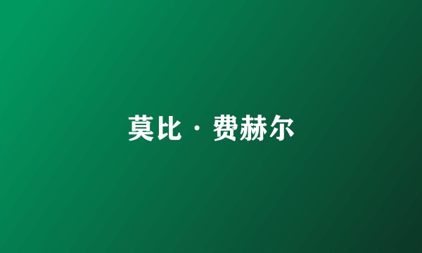 莫比·费赫尔