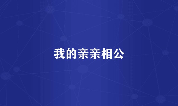 我的亲亲相公