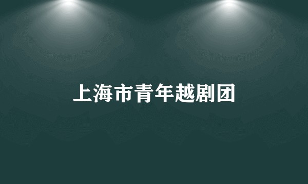 上海市青年越剧团