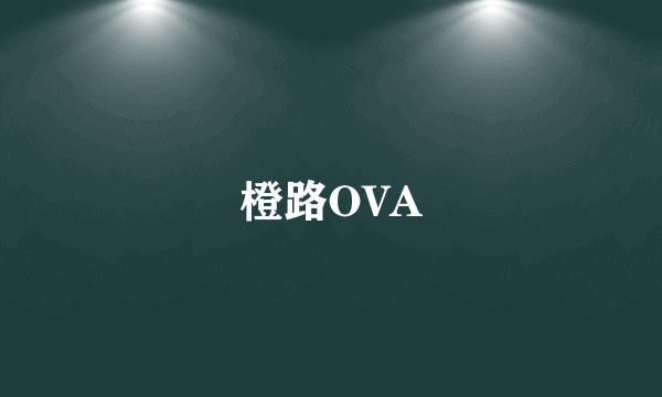 橙路OVA