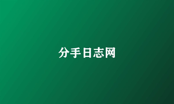 分手日志网