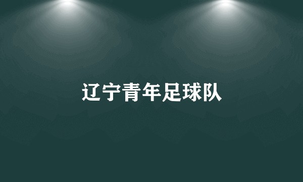 辽宁青年足球队