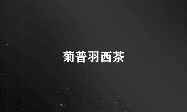 菊普羽西茶
