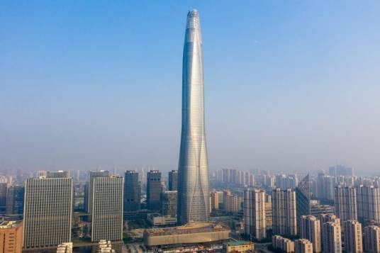 周大福金融中心（中国北方第一高楼、天津市的地标性建筑）