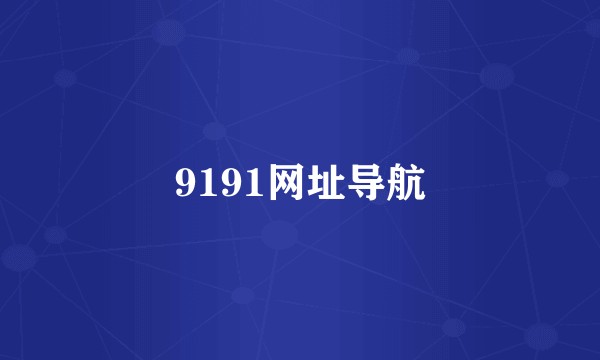 9191网址导航