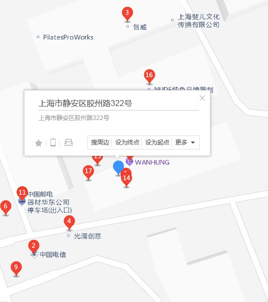 胶州路322号