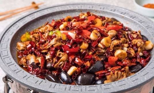 辣子鸡火锅