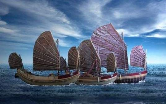 红头船(清代潮州与南洋航运远洋船队所用帆船)