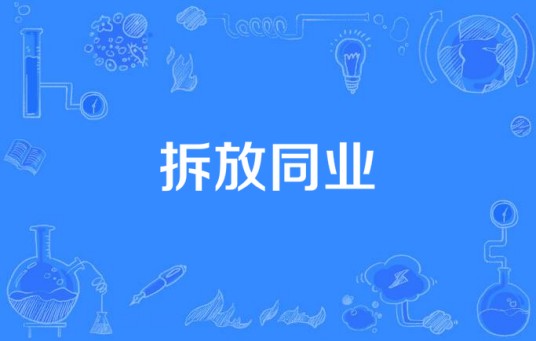拆放同业