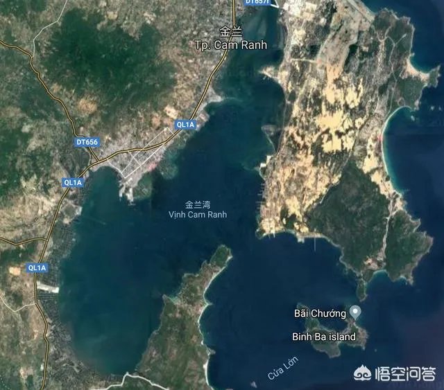 越南金兰湾在什么位置,是个港口吗?
