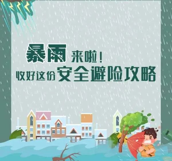 倒霉！暴雨中凉亭倒塌业主避雨惨被压，突发暴雨如何安全避险？