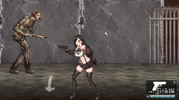 蒂法同人小黄油《封闭的区域Z》 女神竟被僵尸推倒!