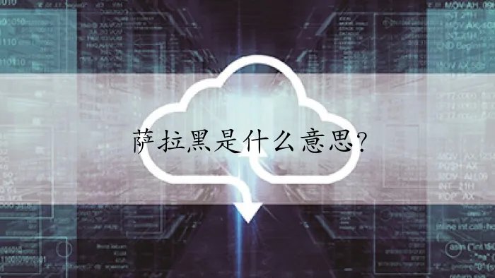 萨拉黑是什么意思？