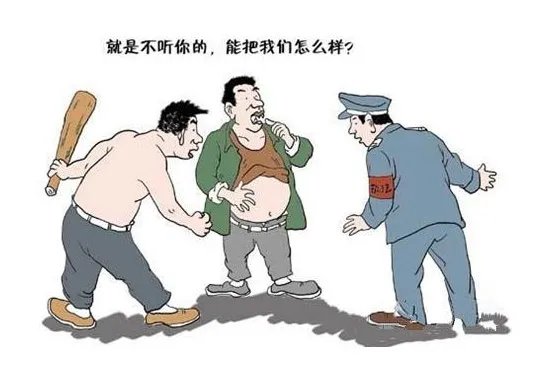 女子违停殴打交警是怎么回事？