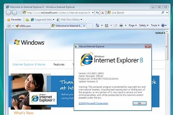 ie8 win7 64位
