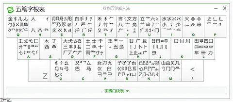 搜狗五笔输入法98版 v5.5