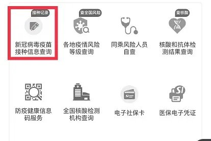怎么查孩子的新冠疫苗接种记录